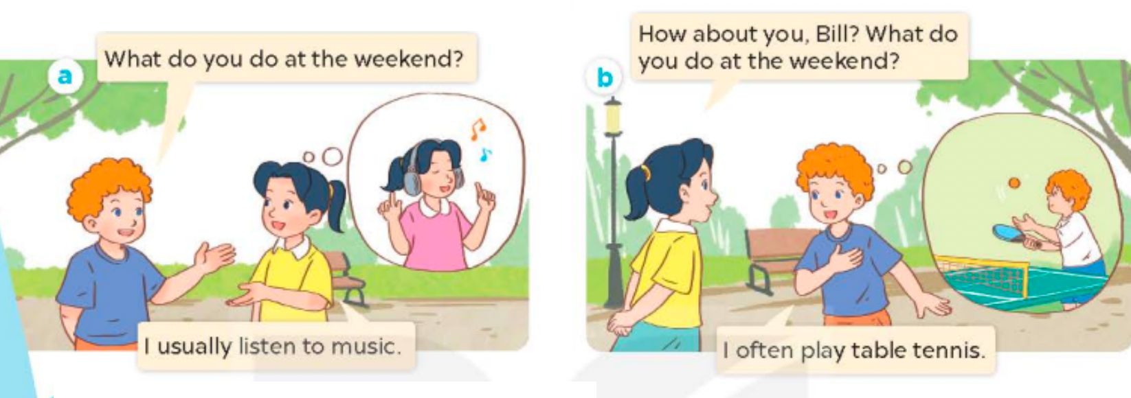 Tiếng anh lớp 5 Unit 4 lesson 2 trang 30, 31 Global Success 0 1