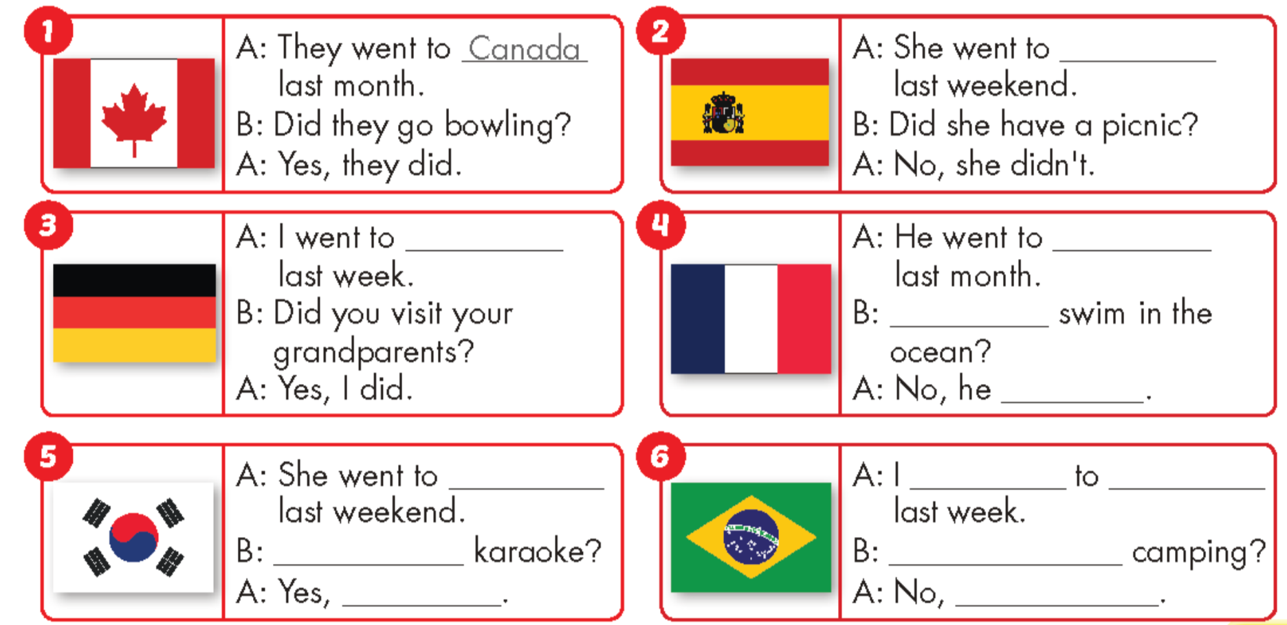 Tiếng anh lớp 5 Unit 4 lesson 2 trang 51 iLearn Smart Start 3 1