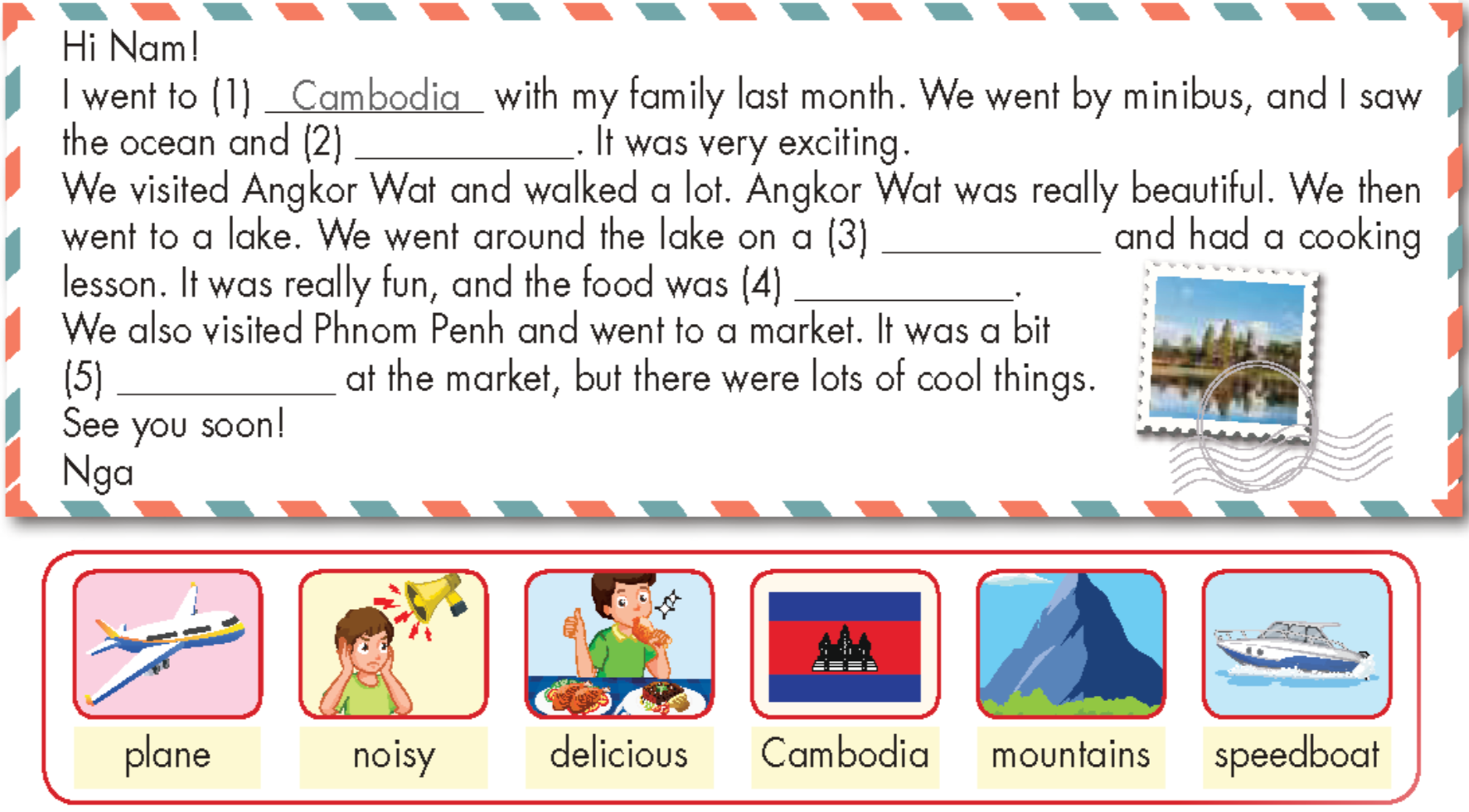 Tiếng anh lớp 5 Unit 4 Review and Practice trang 60 iLearn Smart Start 1 1