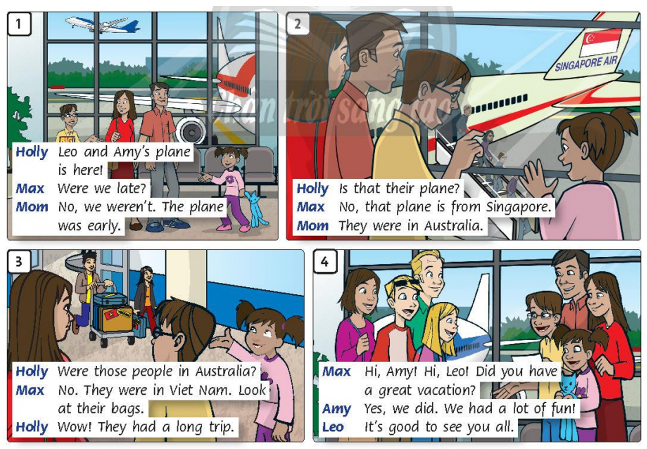 Tiếng anh lớp 5 Unit 5 lesson One trang 36 Family and Friends 2 1