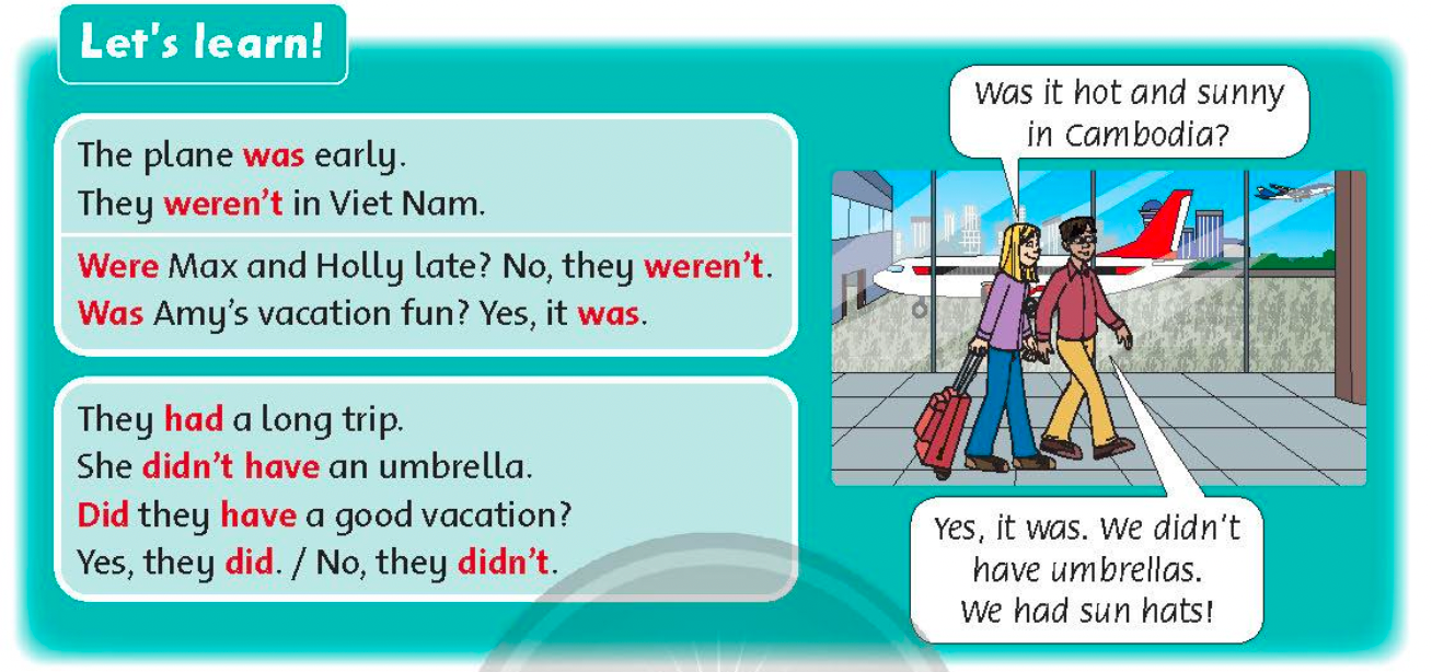 Tiếng anh lớp 5 Unit 5 lesson Two trang 37 Family and Friends 1 1