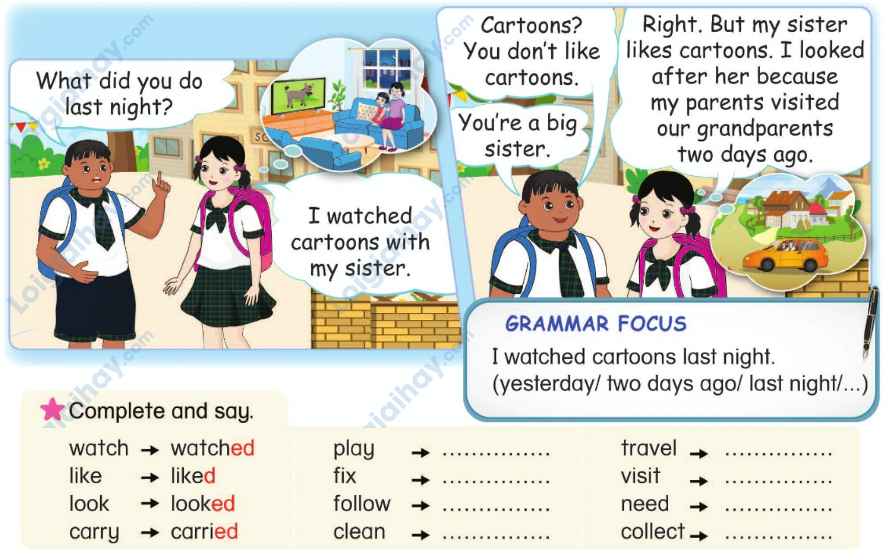 Tiếng anh lớp 5 Unit 6 lesson 1 trang 50 Phonics Smart 3 1