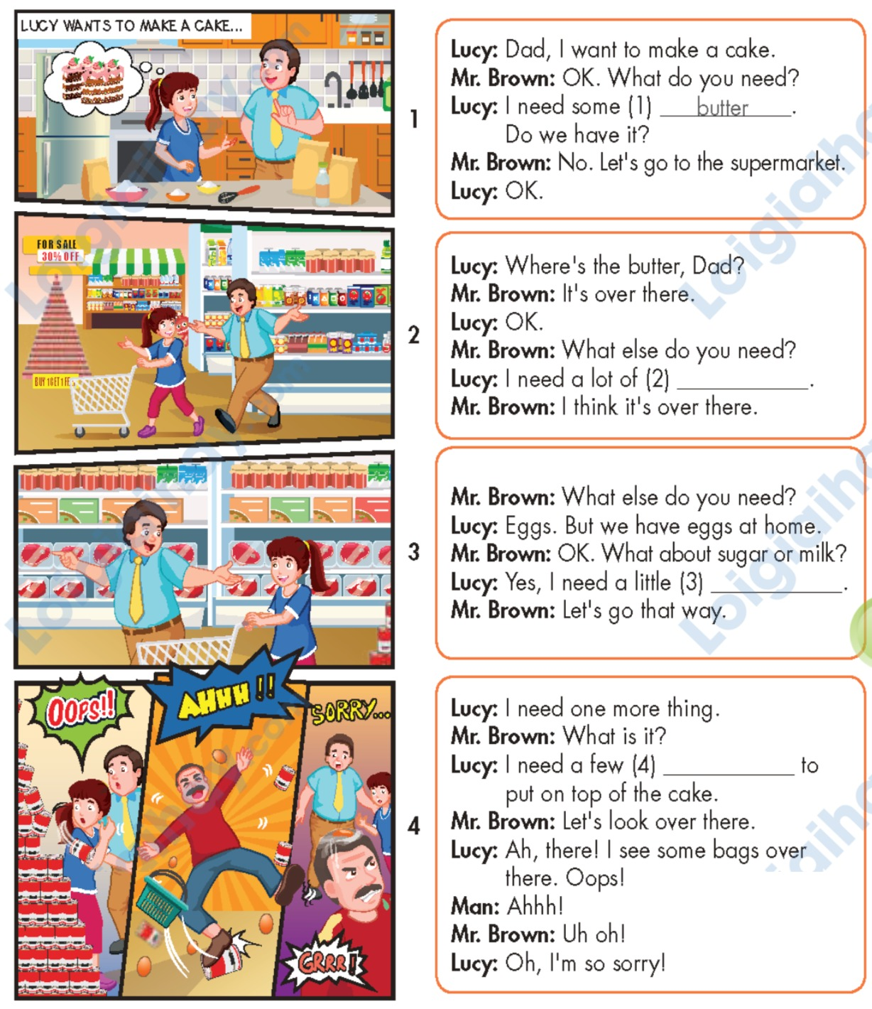 Tiếng anh lớp 5 Unit 6 lesson 1 trang 78 iLearn Smart Start 6 1