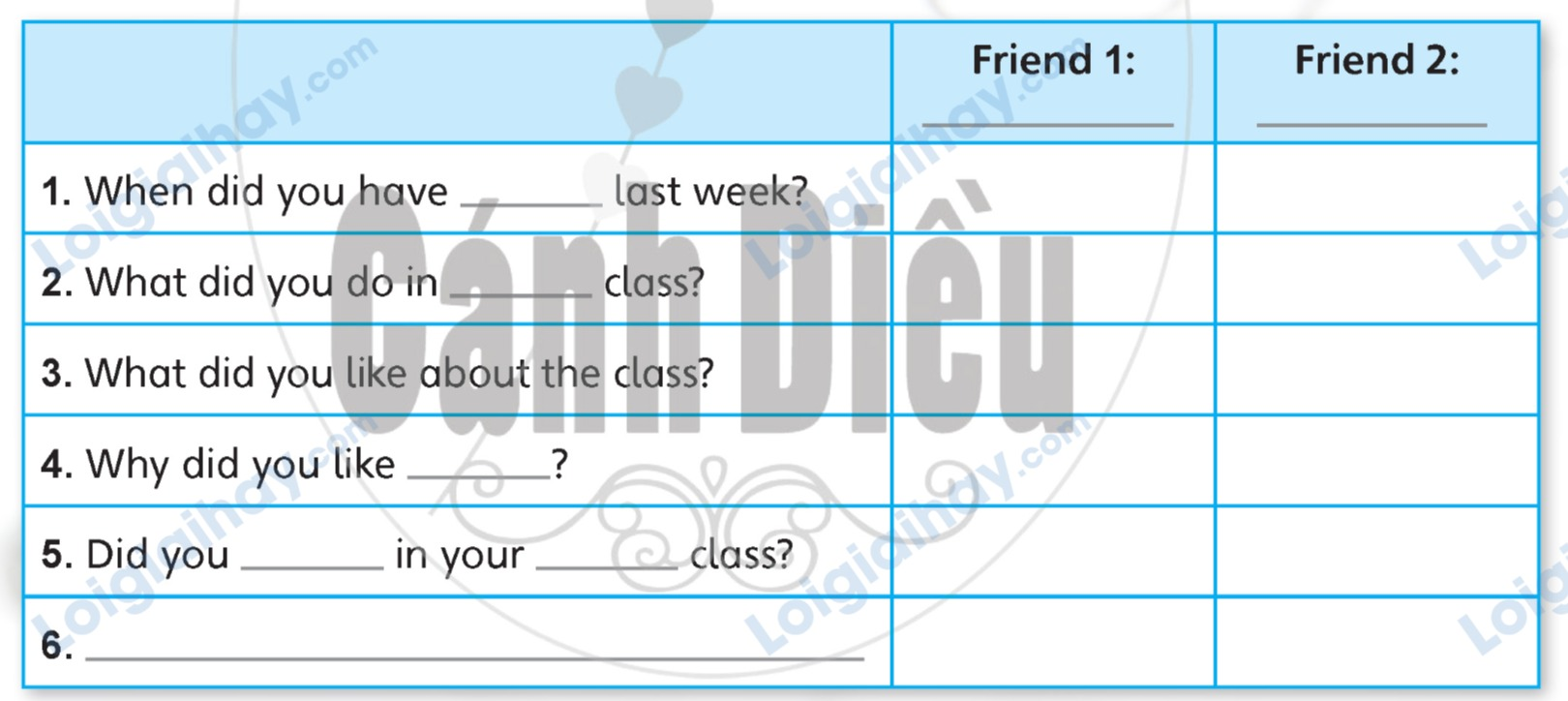 Tiếng Anh lớp 5 Unit 6 lesson 10 trang 103 Explore Our World 1 1