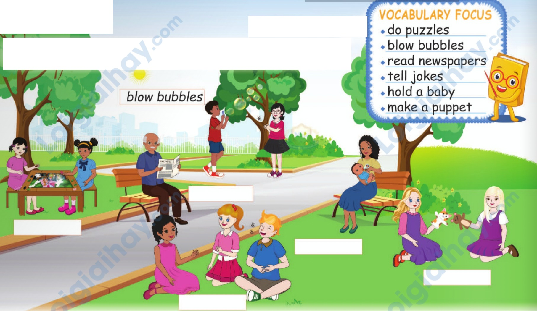 Tiếng anh lớp 5 Unit 6 lesson 3 trang 54 Phonics Smart 0 1