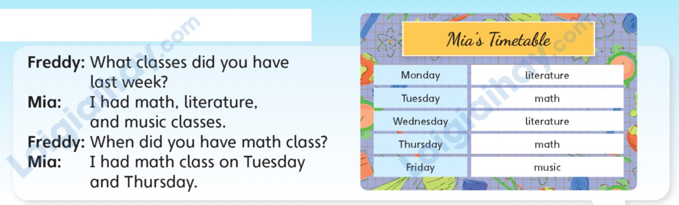 Tiếng anh lớp 5 Unit 6 lesson 3 trang 96 Explore Our World 0 1