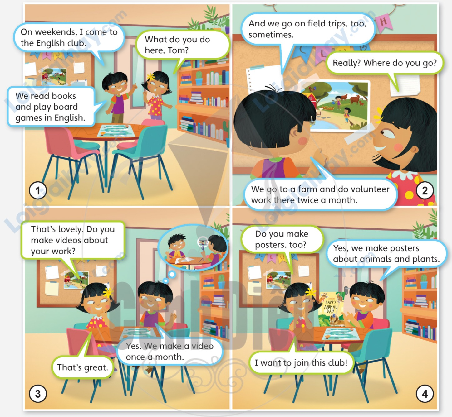 Tiếng Anh lớp 5 Unit 6 lesson 6 trang 99 Explore Our World 0 1