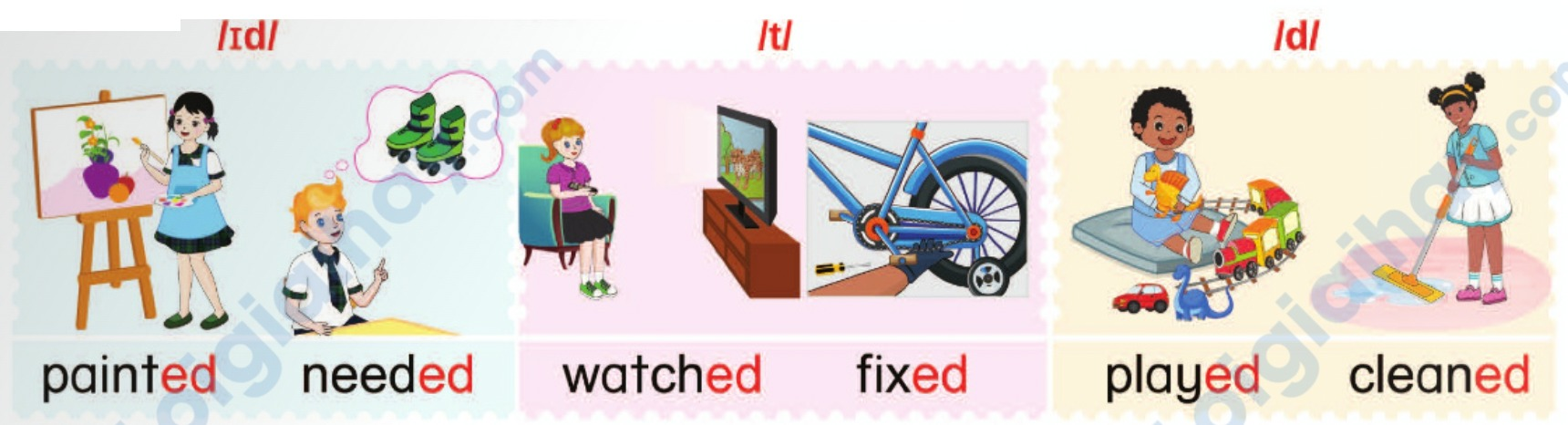 Tiếng anh lớp 5 Unit 6 Phonics trang 56 Phonics Smart 0 1