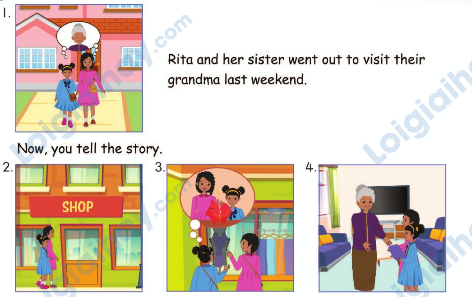 Tiếng anh lớp 5 Unit 6 Review 2 trang 58 Phonics Smart 5 1