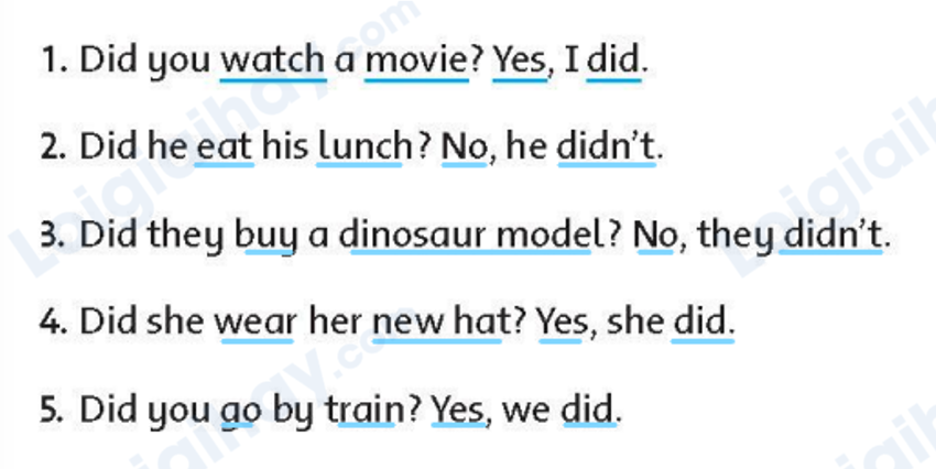 Tiếng anh lớp 5 Unit 7 lesson Four trang 57 Family and Friends 3 2