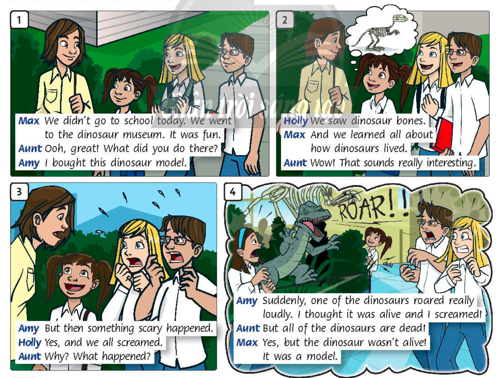 Tiếng anh lớp 5 Unit 7 lesson One trang 54 Family and Friends 2 1