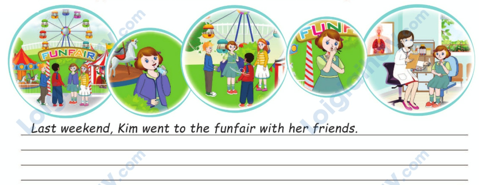 Tiếng anh lớp 5 Unit 8 lesson 1 trang 70 Phonics Smart 5 1