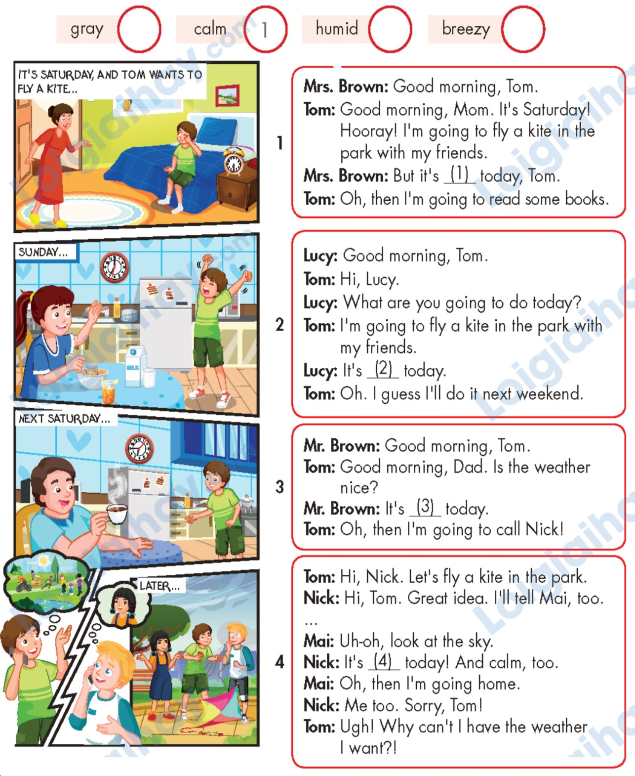 Tiếng anh lớp 5 Unit 8 lesson 2 trang 109 iLearn Smart Start 7 1