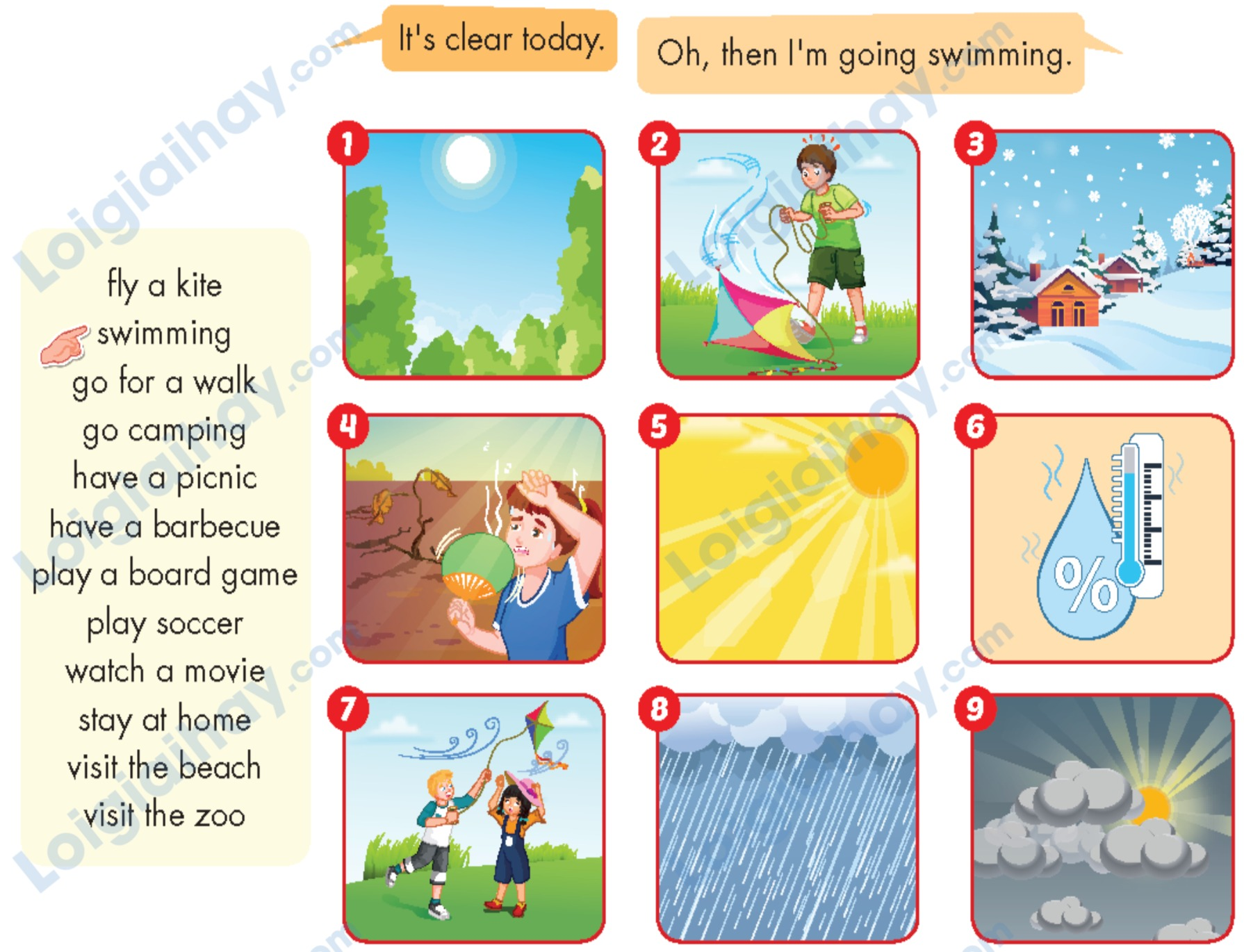 Tiếng anh lớp 5 Unit 8 lesson 2 trang 109 iLearn Smart Start 9 1