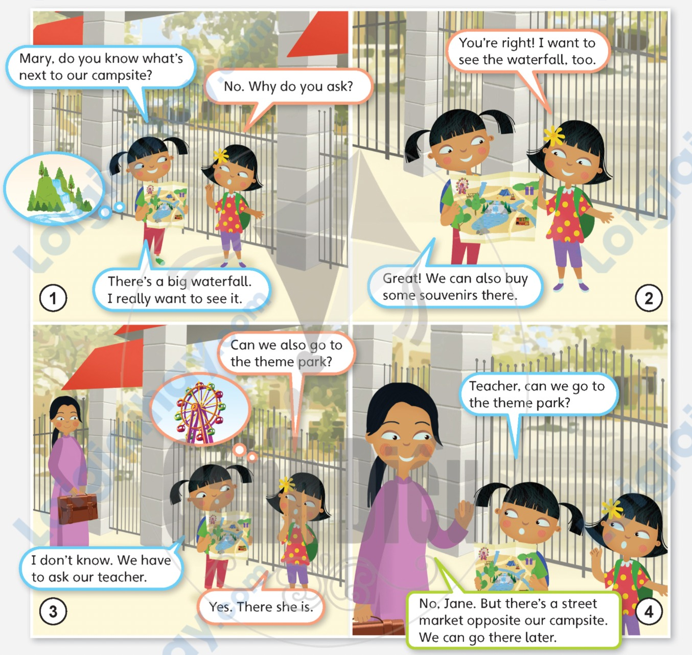 Tiếng Anh lớp 5 Unit 8 lesson 2 trang 127 Explore Our World 0 1