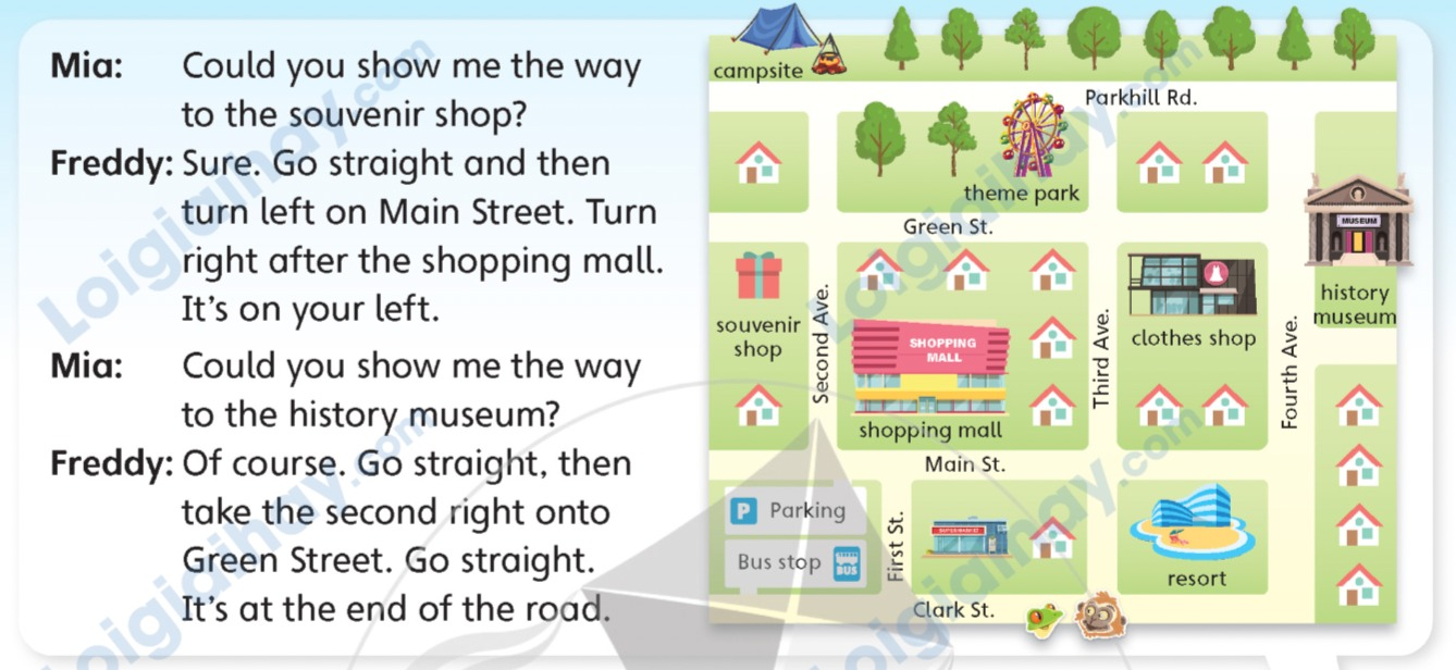 Tiếng Anh lớp 5 Unit 8 lesson 3 trang 128 Explore Our World 0 1