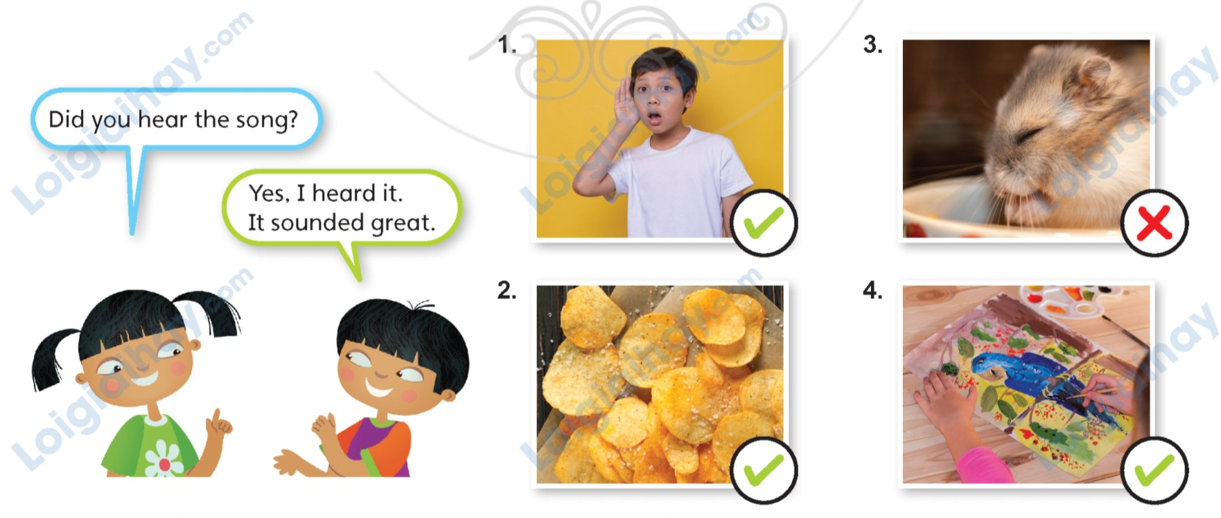 Tiếng anh lớp 5 Units 1-4 Review trang 77 Explore Our World 2 1