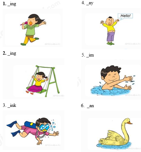 Tổng hợp bài tập Ngữ âm - Ôn hè Tiếng Anh lớp 4 1 25