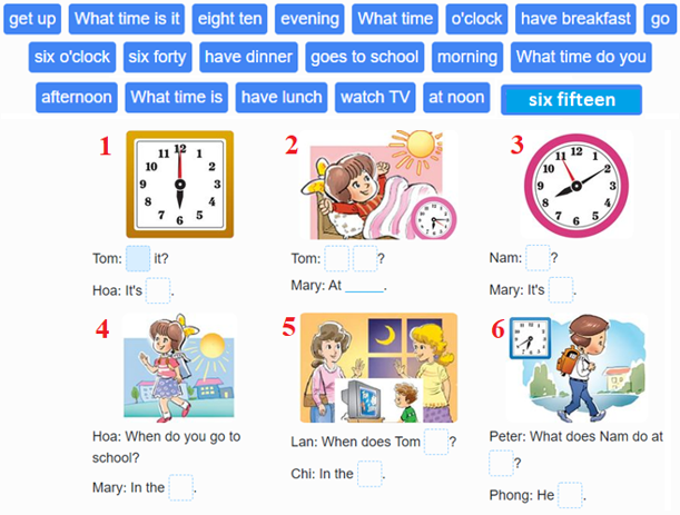 Tổng hợp bài tập Ngữ pháp - Ôn hè Tiếng Anh lớp 4 0 5