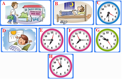 Tổng hợp bài tập Từ vựng - Ôn hè Tiếng Anh lớp 4 1 14