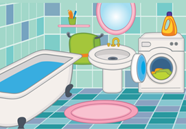 Trắc nghiệm Từ vựng Ngôi nhà Tiếng Anh 6 Right on! 0 27