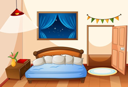 Trắc nghiệm Từ vựng Ngôi nhà Tiếng Anh 6 Right on! 0 32