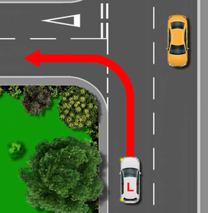 Image Example for turn left