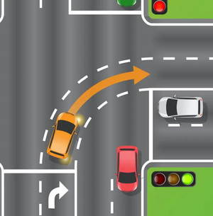 Image Example for turn right