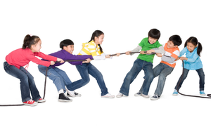 Image Example for playing tug of war