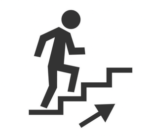 Image Example for go upstairs