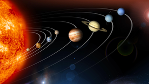 Image Example for solar system