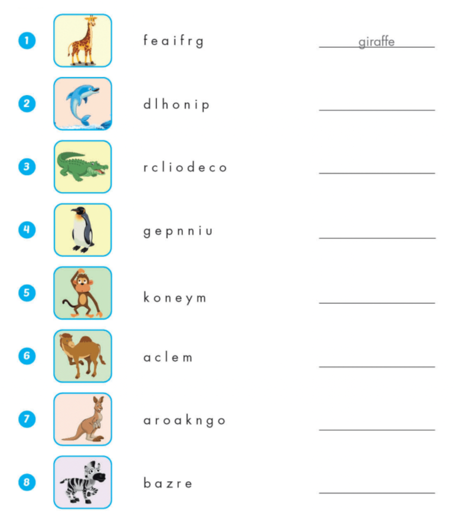 Unit 1. Animals - SBT Tiếng Anh 4 - iLearn Smart Start 17 1