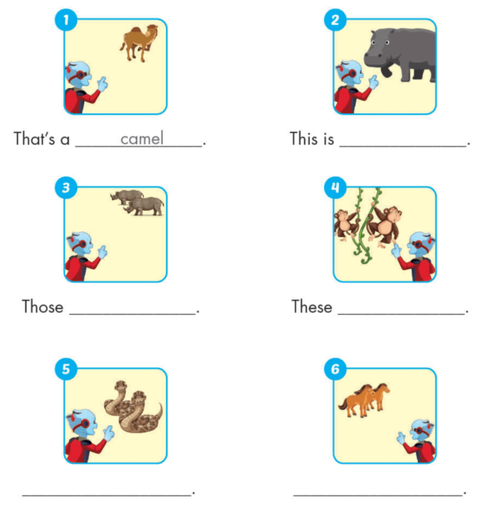 Unit 1. Animals - SBT Tiếng Anh 4 - iLearn Smart Start 3 1