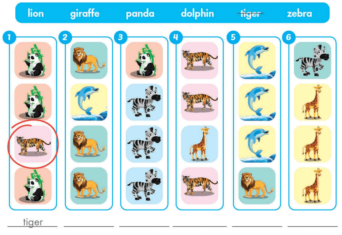 Unit 1. Animals - SBT Tiếng Anh 4 - iLearn Smart Start 4 1