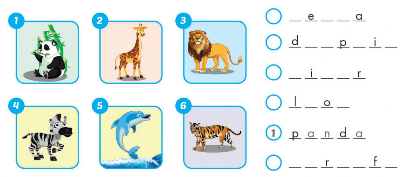 Unit 1. Animals - SBT Tiếng Anh 4 - iLearn Smart Start 5 1