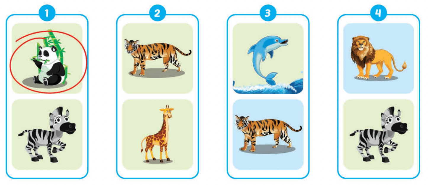 Unit 1. Animals - SBT Tiếng Anh 4 - iLearn Smart Start 6 1