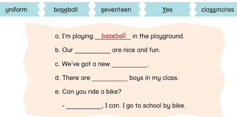 Unit 1. Back to school - SBT Tiếng Anh 4 - Phonics Smart 13 1