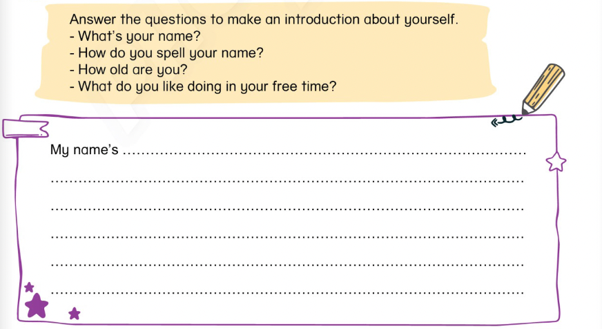 Unit 1. Back to school - SBT Tiếng Anh 4 - Phonics Smart 3 1