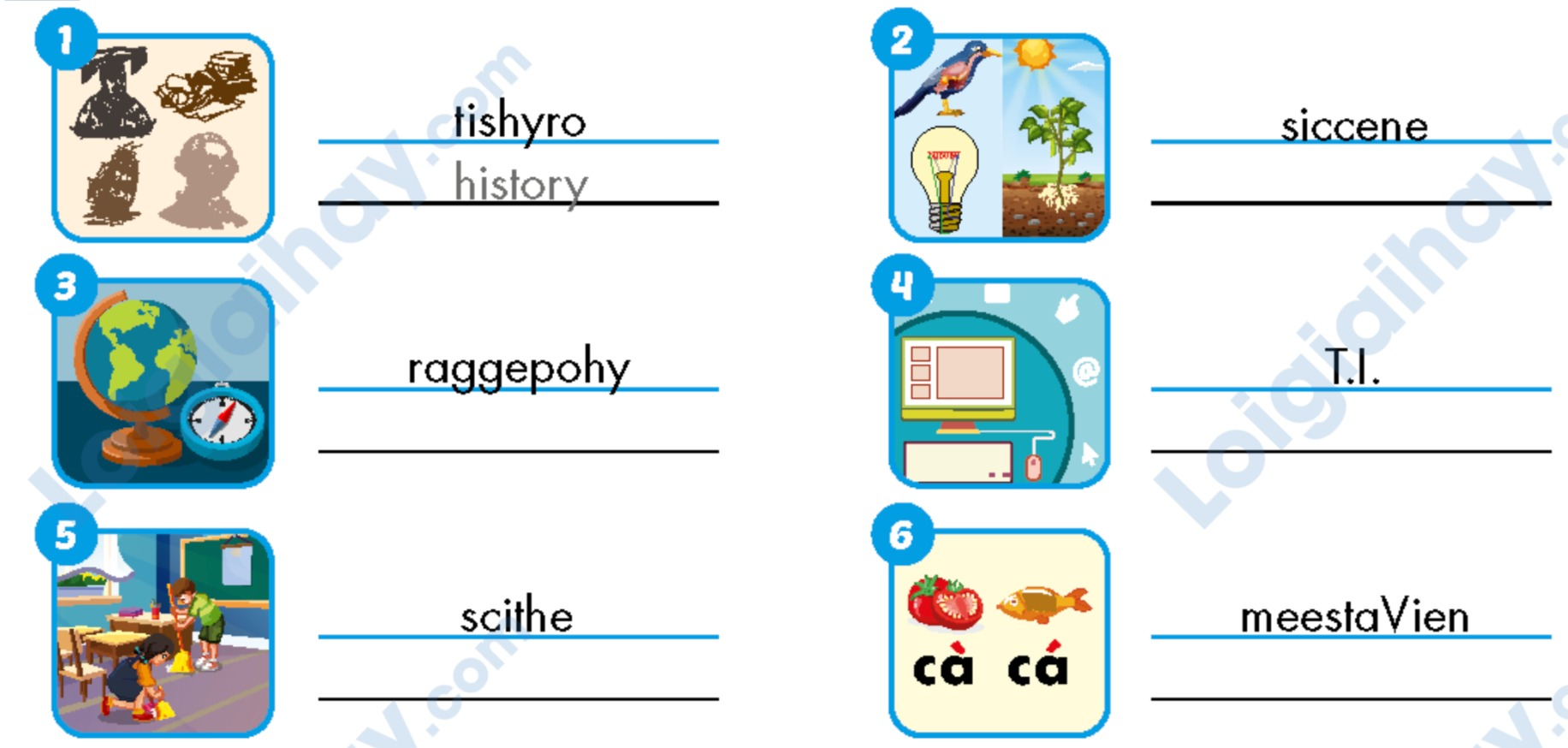 Unit 1. School - SBT Tiếng Anh 5 - iLearn Smart Start 1 1