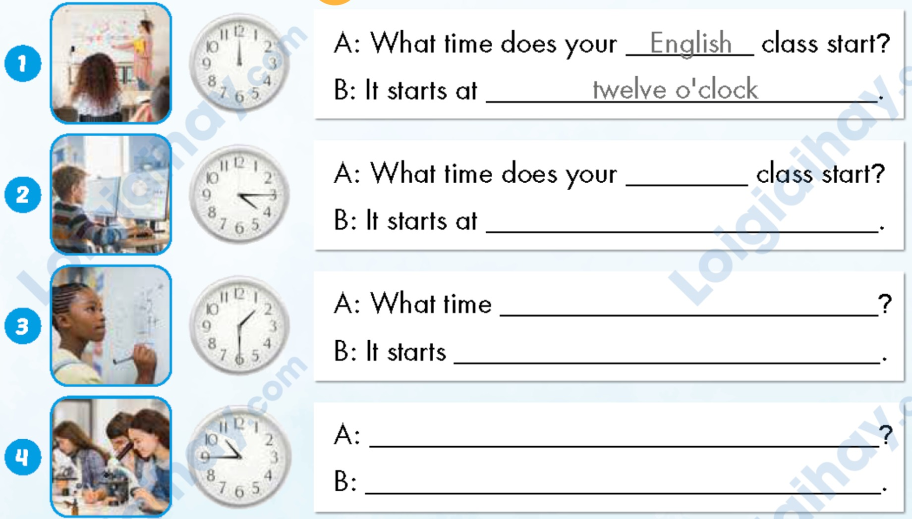 Unit 1. School - SBT Tiếng Anh 5 - iLearn Smart Start 15 1