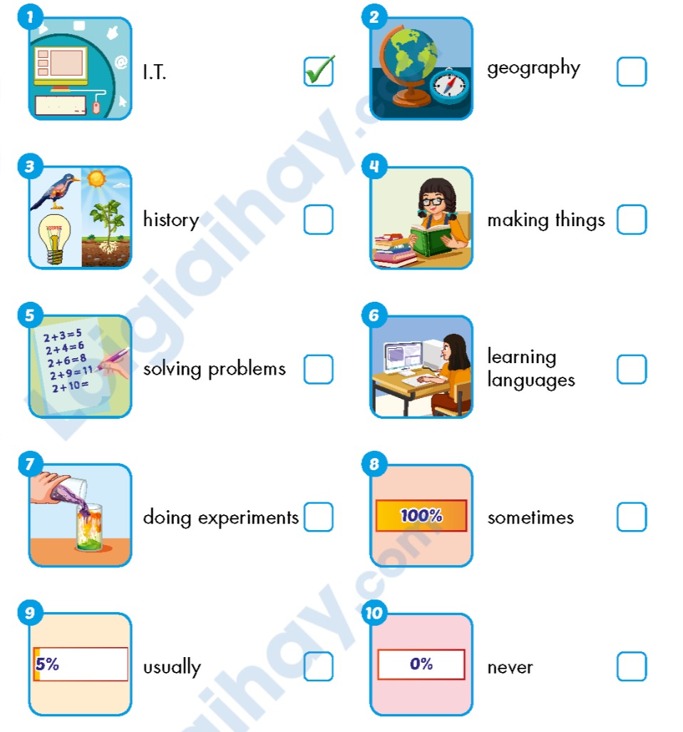 Unit 1. School - SBT Tiếng Anh 5 - iLearn Smart Start 17 1