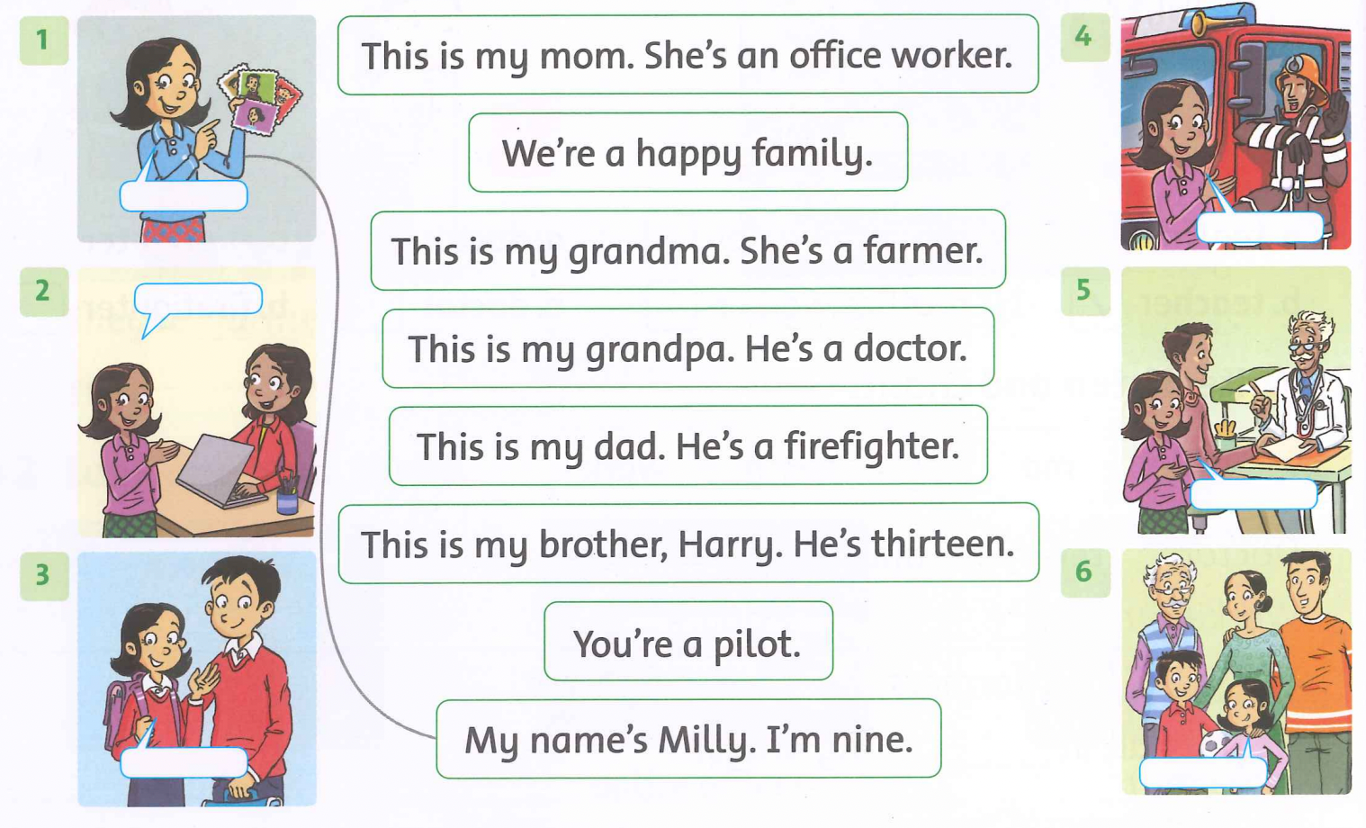 Unit 1. They’re firefighters! - SBT Tiếng Anh 4 - Family and Friends 10 1