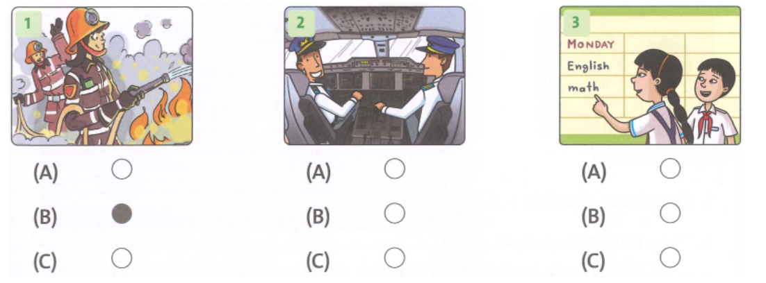 Unit 1. They’re firefighters! - SBT Tiếng Anh 4 - Family and Friends 3 1