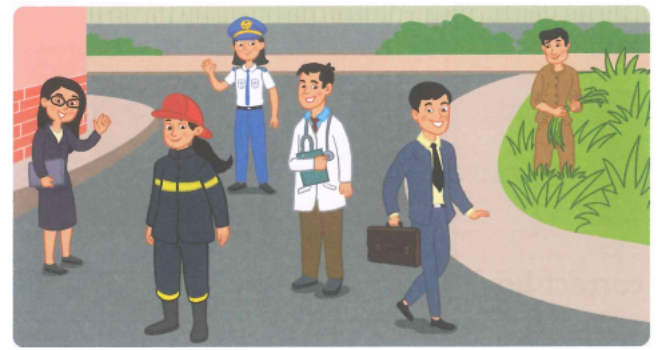 Unit 1. They’re firefighters! - SBT Tiếng Anh 4 - Family and Friends 8 1