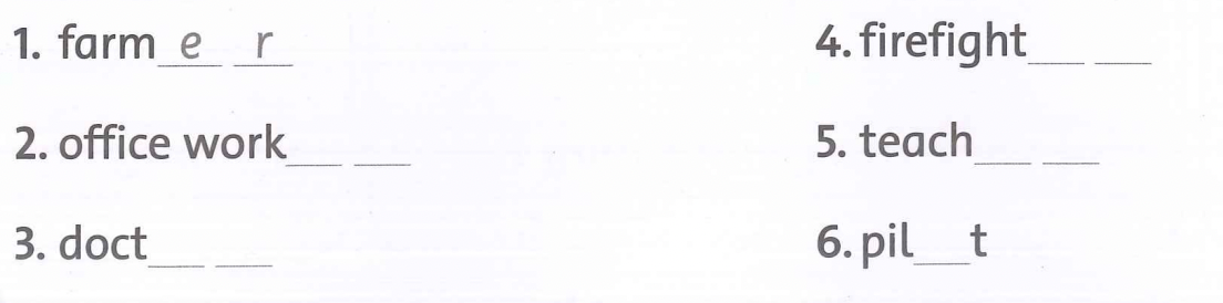 Unit 1. They’re firefighters! - SBT Tiếng Anh 4 - Family and Friends 9 1