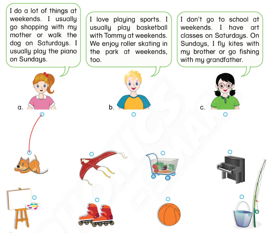 Unit 10. Leisure activities - SBT Tiếng Anh 4 - Phonics Smart 10 1