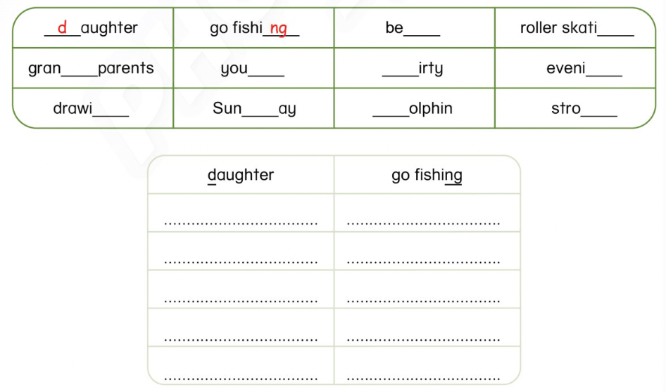 Unit 10. Leisure activities - SBT Tiếng Anh 4 - Phonics Smart 13 1