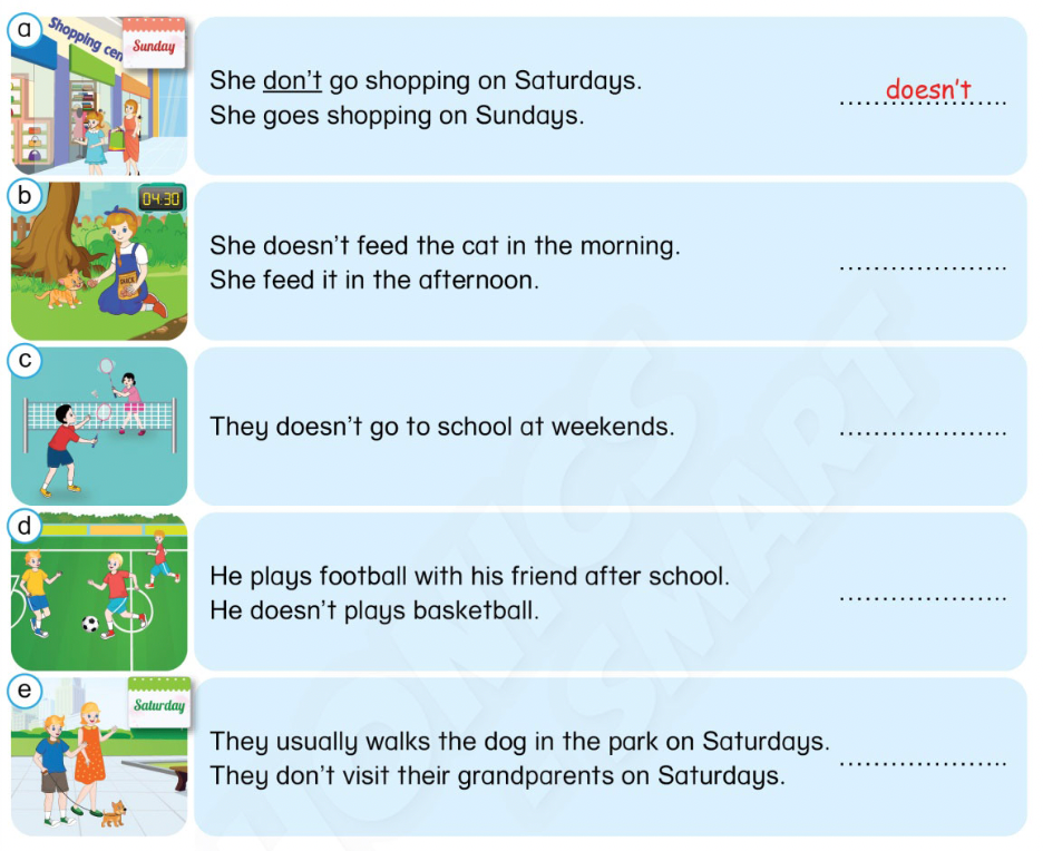 Unit 10. Leisure activities - SBT Tiếng Anh 4 - Phonics Smart 6 1
