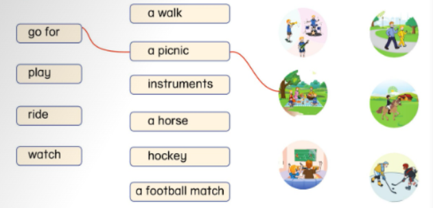 Unit 10. Leisure activities - SBT Tiếng Anh 5 - Phonics Smart 4 1