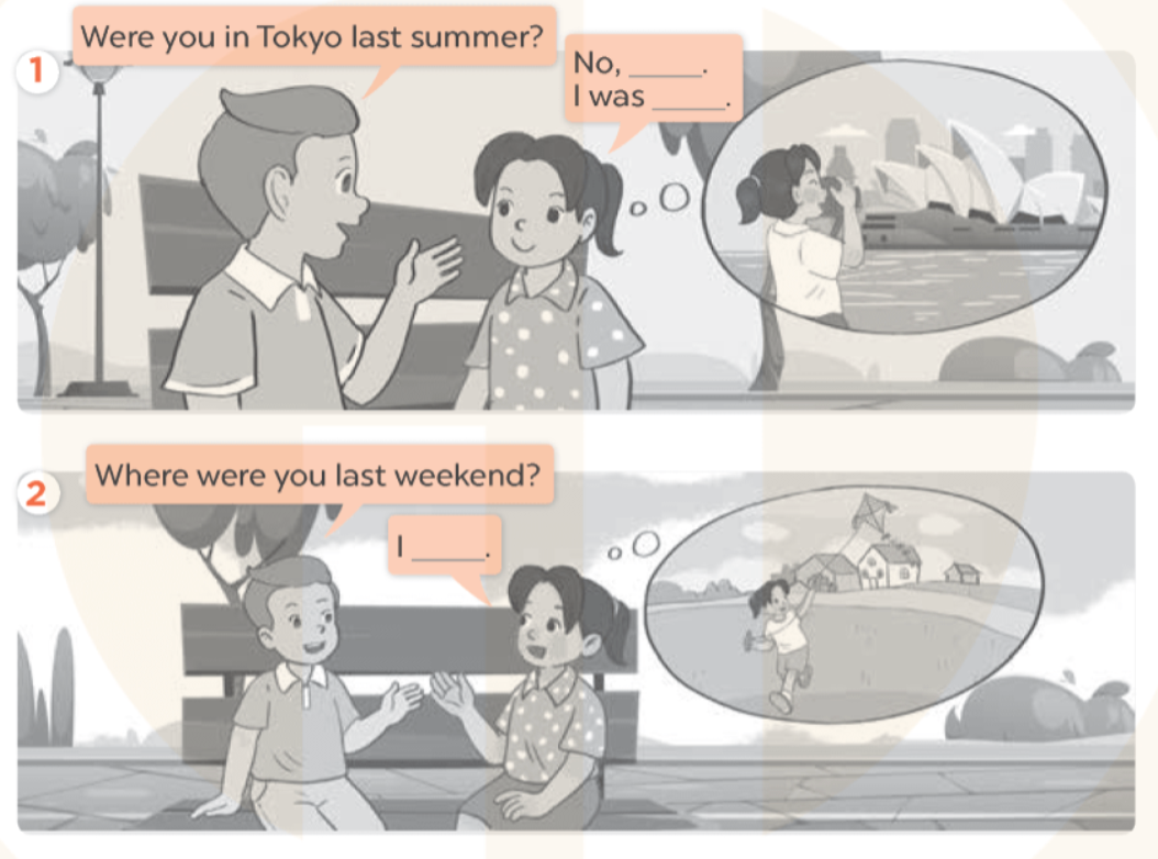 Unit 10. Our summer holidays - SBT Tiếng Anh 4 - Global Success 6 1